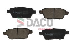 Sada brzdových destiček, kotoučová brzda DACO Germany 322251