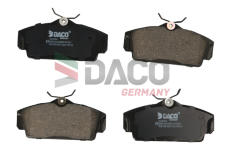 Sada brzdových destiček, kotoučová brzda DACO Germany 322254