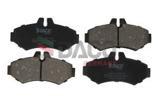 Sada brzdových destiček, kotoučová brzda DACO Germany 322301