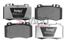 Sada brzdových destiček, kotoučová brzda DACO Germany 322321