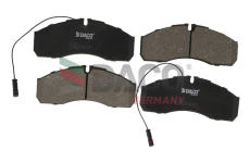 Sada brzdových destiček, kotoučová brzda DACO Germany 322323