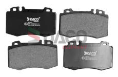 Sada brzdových destiček, kotoučová brzda DACO Germany 322324