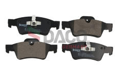 Sada brzdových destiček, kotoučová brzda DACO Germany 322328