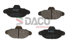 Sada brzdových destiček, kotoučová brzda DACO Germany 322334