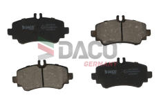 Sada brzdových destiček, kotoučová brzda DACO Germany 322337