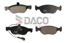 Sada brzdových destiček, kotoučová brzda DACO Germany 322338