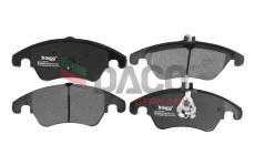 Sada brzdových destiček, kotoučová brzda DACO Germany 322342