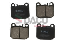Sada brzdových destiček, kotoučová brzda DACO Germany 322343