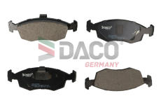 Sada brzdových destiček, kotoučová brzda DACO Germany 322362