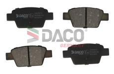 Sada brzdových destiček, kotoučová brzda DACO Germany 322366