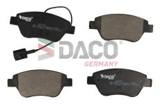 Sada brzdových destiček, kotoučová brzda DACO Germany 322380