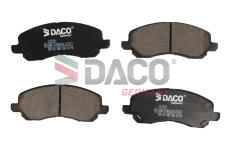 Sada brzdových destiček, kotoučová brzda DACO Germany 322501