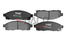 Sada brzdových destiček, kotoučová brzda DACO Germany 322505