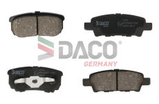 Sada brzdových destiček, kotoučová brzda DACO Germany 322506