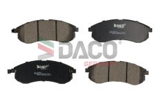 Sada brzdových destiček, kotoučová brzda DACO Germany 322512