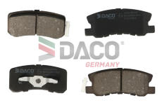 Sada brzdových destiček, kotoučová brzda DACO Germany 322536
