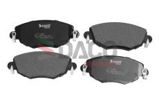 Sada brzdových destiček, kotoučová brzda DACO Germany 322553