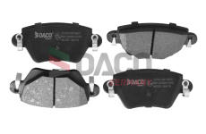 Sada brzdových destiček, kotoučová brzda DACO Germany 322554