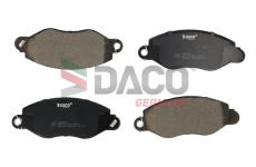 Sada brzdových destiček, kotoučová brzda DACO Germany 322558