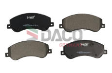 Sada brzdových destiček, kotoučová brzda DACO Germany 322562