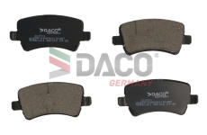 Sada brzdových destiček, kotoučová brzda DACO Germany 322571