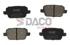 Sada brzdových destiček, kotoučová brzda DACO Germany 322572