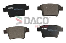 Sada brzdových destiček, kotoučová brzda DACO Germany 322573