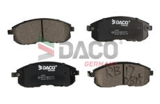 Sada brzdových destiček, kotoučová brzda DACO Germany 322602