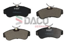 Sada brzdových destiček, kotoučová brzda DACO Germany 322616