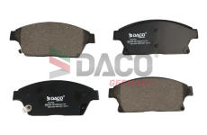 Sada brzdových destiček, kotoučová brzda DACO Germany 322702