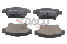 Sada brzdových destiček, kotoučová brzda DACO Germany 322707