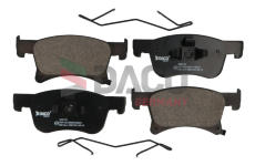 Sada brzdových destiček, kotoučová brzda DACO Germany 322722