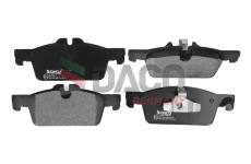 Sada brzdových destiček, kotoučová brzda DACO Germany 322806