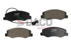 Sada brzdových destiček, kotoučová brzda DACO Germany 323003