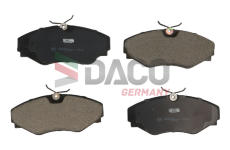 Sada brzdových destiček, kotoučová brzda DACO Germany 323023