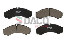 Sada brzdových destiček, kotoučová brzda DACO Germany 323031