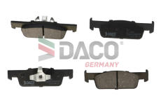 Sada brzdových destiček, kotoučová brzda DACO Germany 323032