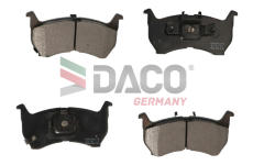Sada brzdových destiček, kotoučová brzda DACO Germany 323212