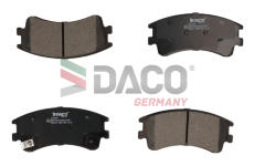 Sada brzdových destiček, kotoučová brzda DACO Germany 323240