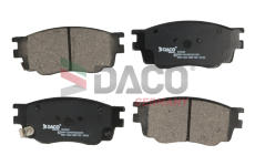 Sada brzdových destiček, kotoučová brzda DACO Germany 323244