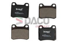 Sada brzdových destiček, kotoučová brzda DACO Germany 323309