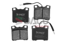 Sada brzdových destiček, kotoučová brzda DACO Germany 323326