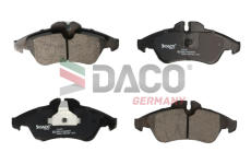 Sada brzdových destiček, kotoučová brzda DACO Germany 323327