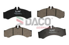 Sada brzdových destiček, kotoučová brzda DACO Germany 323332