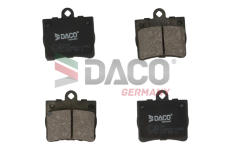 Sada brzdových destiček, kotoučová brzda DACO Germany 323334