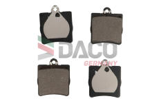 Sada brzdových destiček, kotoučová brzda DACO Germany 323335