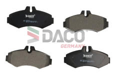 Sada brzdových destiček, kotoučová brzda DACO Germany 323340