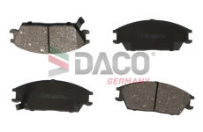 Sada brzdových destiček, kotoučová brzda DACO Germany 323424
