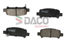 Sada brzdových destiček, kotoučová brzda DACO Germany 323602
