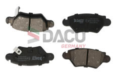 Sada brzdových destiček, kotoučová brzda DACO Germany 323619